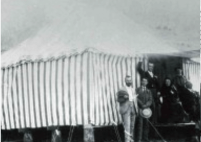 Edwin Chamberlain Family Tent