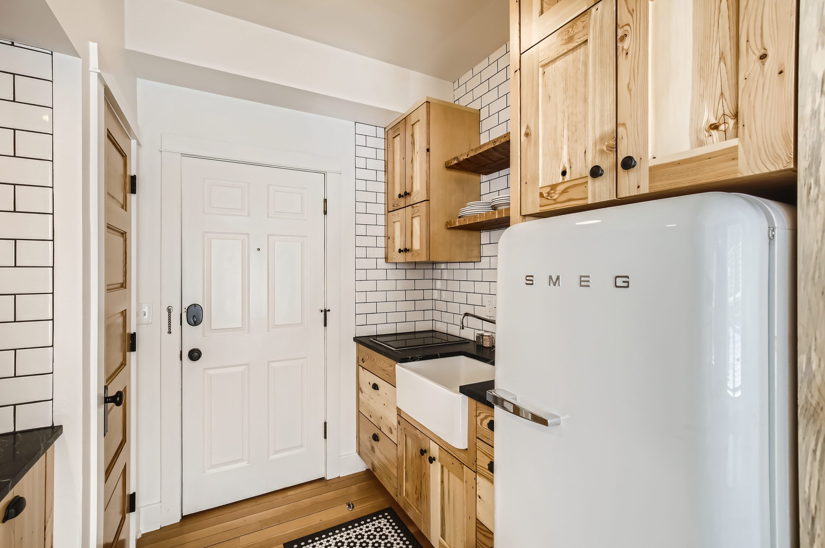 kitchen of cottage